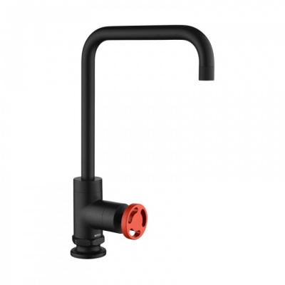 Henry Holt Single Lever Kitchen Tap - Matte Black